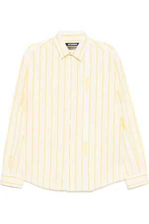 Jacquemus Skjorte, Herre, Gul, XL, Simon Skjorte