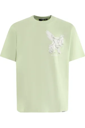 Represent Top, Herre, Grøn, XL, Uld, Elegant Motion T-Shirt