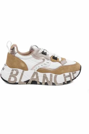 Voile blanche Sko, Dame, Flerfarvet, 41 EU, Brun og hvid sneakers
