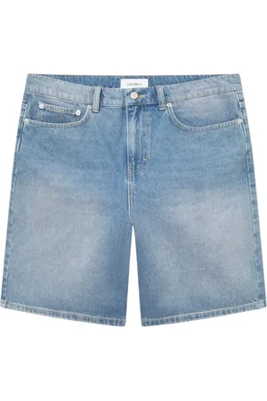 Les Deux Shorts, Herre, Blå, W31, Denim, Vasket Denim Shorts