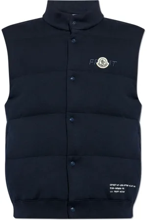 Moncler Jakke, Herre, Blå, L, Bomuld, 7 Frgmt Hiroshi Fujiwara