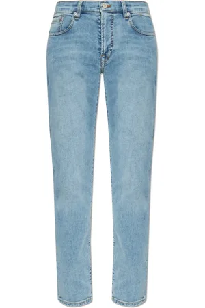 Paul Smith Jeans, Herre, Blå, W33, Bomuld, Jeans med tapered ben
