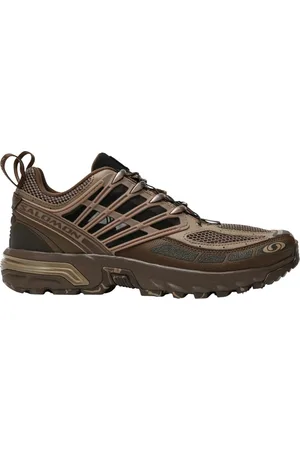 Salomon Sport, Herre, Brun, 43 1/2 EU, Nylon, Low-Cut Sneaker ACS Pro Desert