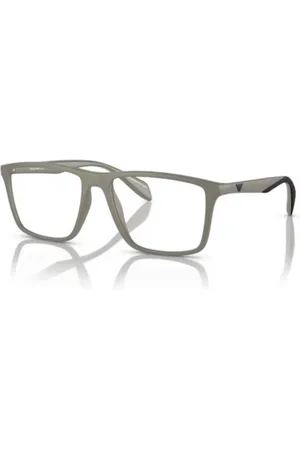 Emporio Armani Tilbehør, unisex, Grå, 55 MM, Uld, Vista Stilfulde Solbriller