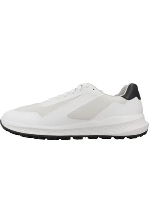 Geox Sko, Herre, Hvid, 42 EU, Læder, Sneakers