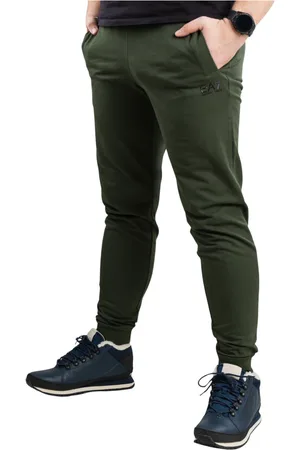 EA7 Bukser, Herre, Grøn, 2XL, Bomuld, Herre Sweatpants EA7 Emporio