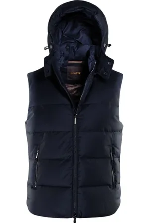 MOORER Jakke, Herre, Blå, S, Uld, Jackets