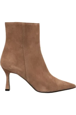 ROBERTO FESTA Sko, Dame, Brun, 39 EU, Suede, Suede Ankelstøvle
