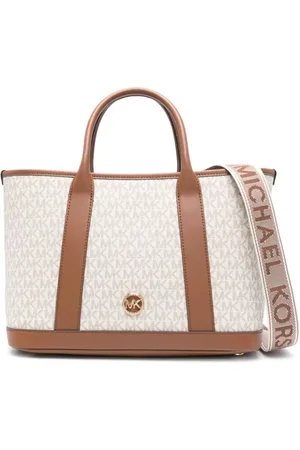 Michael Kors Taske, Dame, , ONE SIZE, Uld, Luisa Medium Signature Logo Skuldertaske