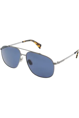 Lanvin Tilbehør, Herre, Grå, ONE SIZE, Aviator Metal Solbriller