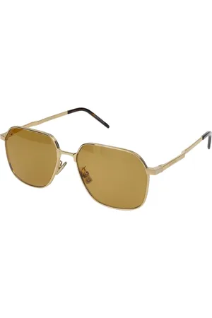 Givenchy Tilbehør, unisex, Gul, 56 MM, Uld, Stilfulde solbriller