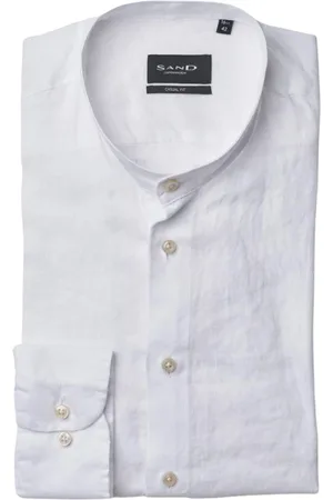 Sand Skjorte, Herre, Hvid, 3XL, Formal Skjorte