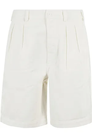 Sunflower Shorts, Herre, Hvid, S, Uld, Stilfulde Plisserede Shorts til Sommeren