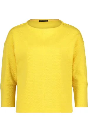 Betty Barclay Top, Dame, Gul, S, Moderne Sweatshirt med 3/4 Ærmer