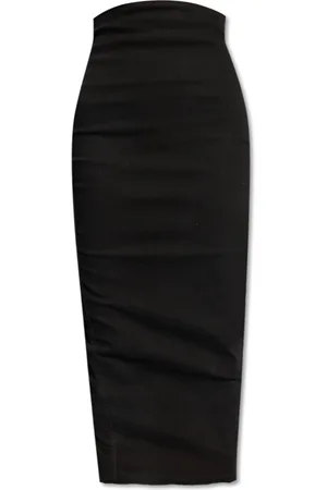 Rick Owens Nederdel, Dame, Sort, M, Bomuld, Dirt Skirt