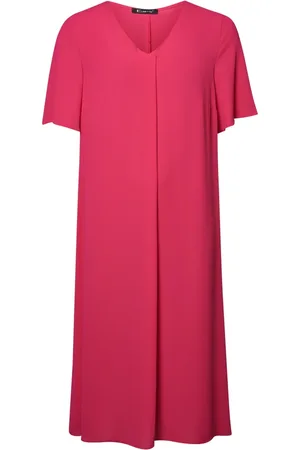 Elinette Bluser & Skjorter, Dame, Lyserød, 3XL, Polyester, ELNea - Bright Rose