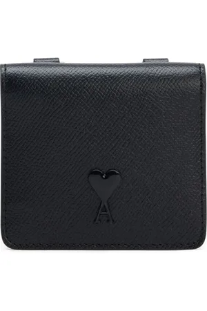 Ami Tilbehør, Dame, Sort, ONE SIZE, Læder, Tonal ADC Strap Cardholder