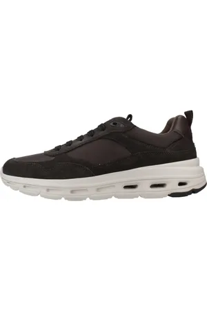 Geox Sko, Herre, Brun, 40 EU, Suede, Hoverstream Sneakers