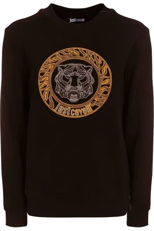Roberto Cavalli Strik, Dame, Sort, XS, Trøjer