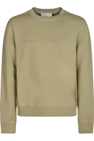 Lanvin Sweathshirts & Hoodies, Herre, Grøn, XL, Uld, Stilfulde Sweaters Kollektion