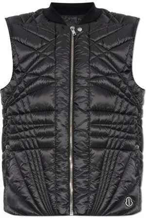 Rick Owens Jakke, unisex, Sort, XS, Quilted Vest
