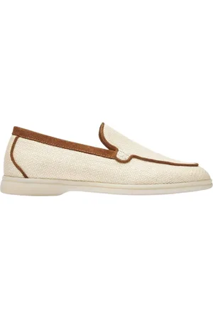 Scarosso Sko, Dame, , 38 EU, Læder, Let Raffia Loafers