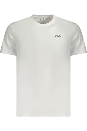 Fila Top, Herre, Hvid, S, Bomuld, T-shirt med fedt print
