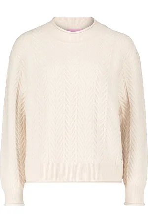 Betty Barclay Strik, Dame, , 2XL, Uld, Chunky Striktrøje med Tekstureret Design
