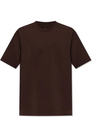 Rick Owens Top, Herre, Brun, XL, Bomuld, Brad T-Shirt