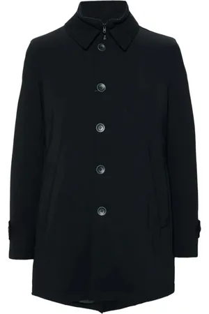 HERNO Frakke, Herre, Blå, 3XL, Uld, Piumino Uomo Medio