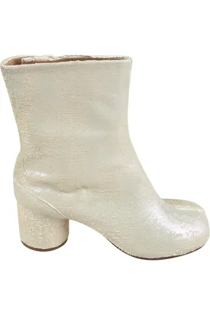 Maison Margiela Sko, Dame, Grå, 41 EU, Uld, Stilfulde Støvler til Mænd og Kvinder