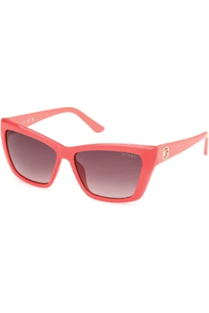 Guess Tilbehør, unisex, Rød, ONE SIZE, Uld, Moderne solbriller til et glamourøst look