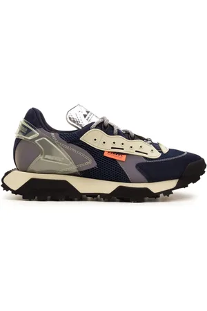 RUN OF Sko, Herre, Blå, 44 EU, Læder, Revolt Narrows M368 Sneakers