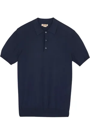 Baracuta Top, Herre, Blå, M, Polo Bluser