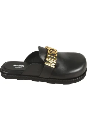 Moschino Sko, Dame, Sort, 38 EU, Flade sko til kvinder