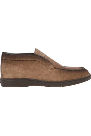 santoni Sko, Herre, Brun, 39 EU, Dragon Slip-On Loafers