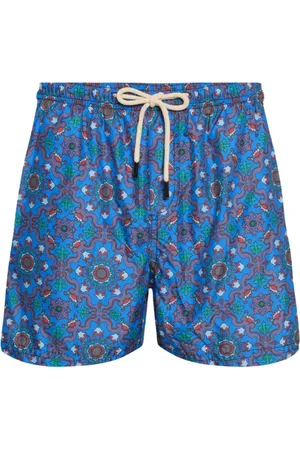 PENINSULA Badetøj, Herre, Blå, 2XL, Polyester, Middelhavsstil Badeshorts