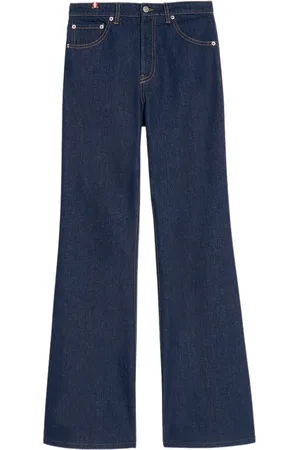 Inès de la Fressange Jeans, Dame, Blå, W32, Bomuld, Jean Jane brut x Notify - Jean Jane brut x Notify