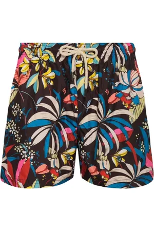 PENINSULA Badetøj, Herre, Flerfarvet, M, Uld, Middelhavsstil Badeshorts