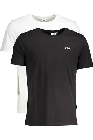 Fila Top, Herre, Hvid, XL, Bomuld, Minimalist Crew Neck T-Shirt