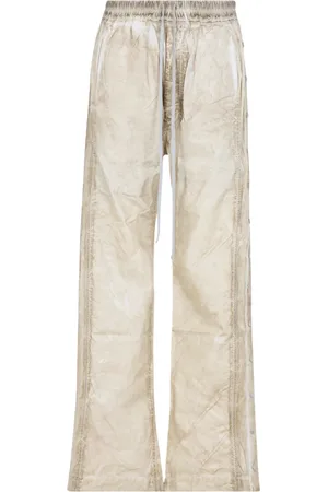 Rick Owens Bukser, Herre, , M, Bomuld, Neutrale Bomuldsbukser