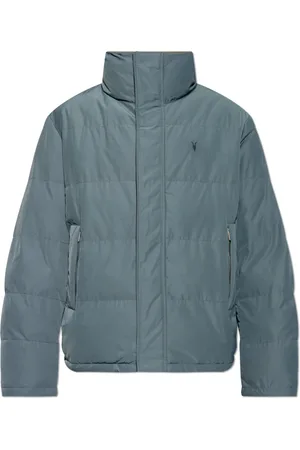 AllSaints Jakke, Herre, Blå, XL, Uld, Vendbar jakke Novern