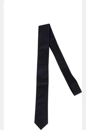 ELEVENTY Tilbehør, Herre, Blå, ONE SIZE, Uld, Silke Uld Blandet Håndlavet Slips