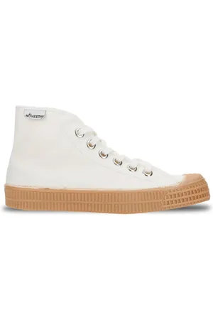 Novesta Sko, unisex, Hvid, 43 EU, Bomuld, Star Dribble 10 Hvid/003Trnsp