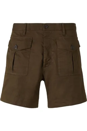 Dsquared2 Shorts, Herre, Grøn, M, Moderne Tøjkollektion