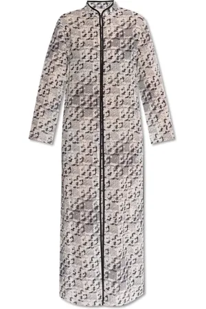 Tory Burch Kjole, Dame, , L, Bomuld, Kjole med sideslidser