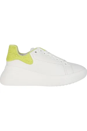 Högl Sko, Dame, Hvid, 41 1/2 EU, Læder, Hvid Dame Sneaker - Sparks