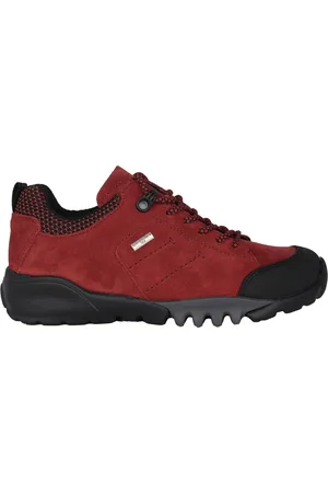 Waldläufer Sko, Dame, Rød, 41 EU, Rød Vandtæt Gåsneaker