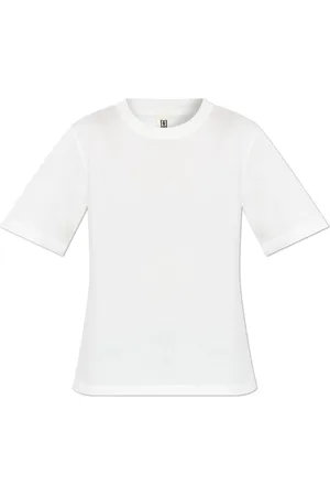 By Malene Birger Top, Dame, Hvid, L, Bomuld, Bomuld T-shirt
