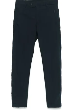 Incotex Bukser, Herre, Blå, 2XL, Marineblå Chinos Elastisk Talje Bukser